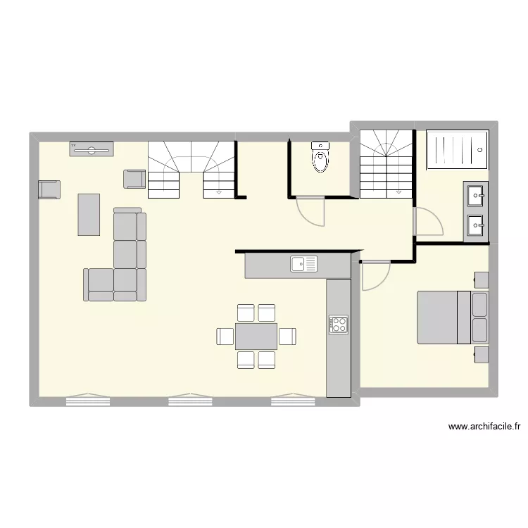 Plan maison raté. Plan de 9 et 204 m² Plan maison raté. Plan de 9 et 204 m²