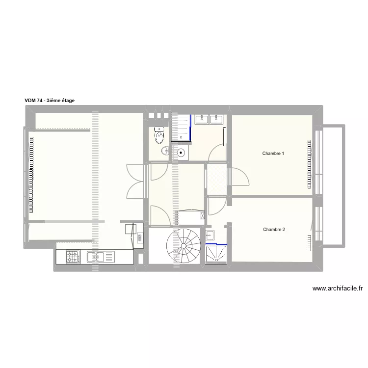 VDM 74 plans finis. Plan de 47 Pièces et 282 m² VDM 74 plans finis. Plan de 47 Pièces et 282 m²