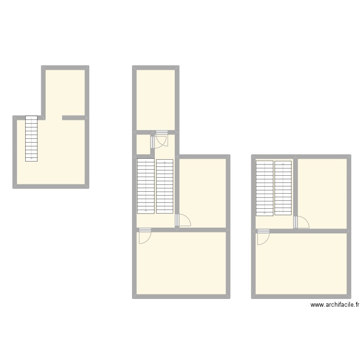 931 ch alsemberg croquis. Plan de 7 pièces et 151 m2