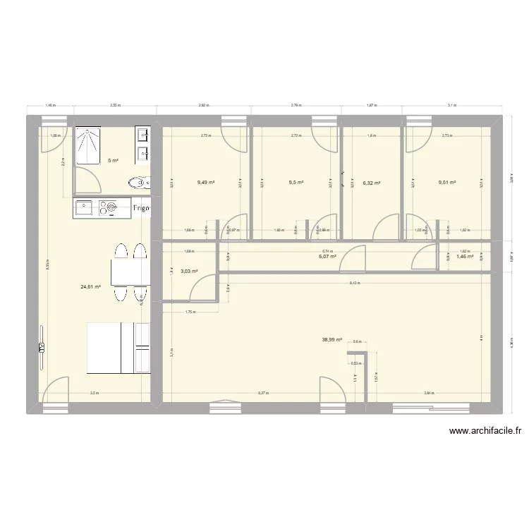 plan garage. Plan de 