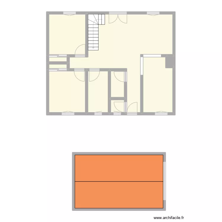 RIVOALLAN - HEUDREVILLE. Plan de 