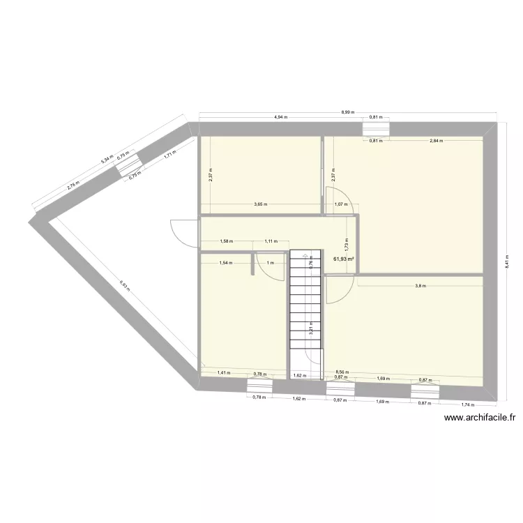 étage. Plan de étage. Plan de