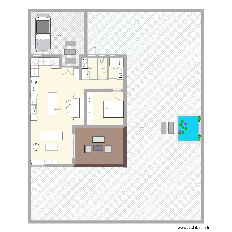 Margot House proposition 2. Plan de 