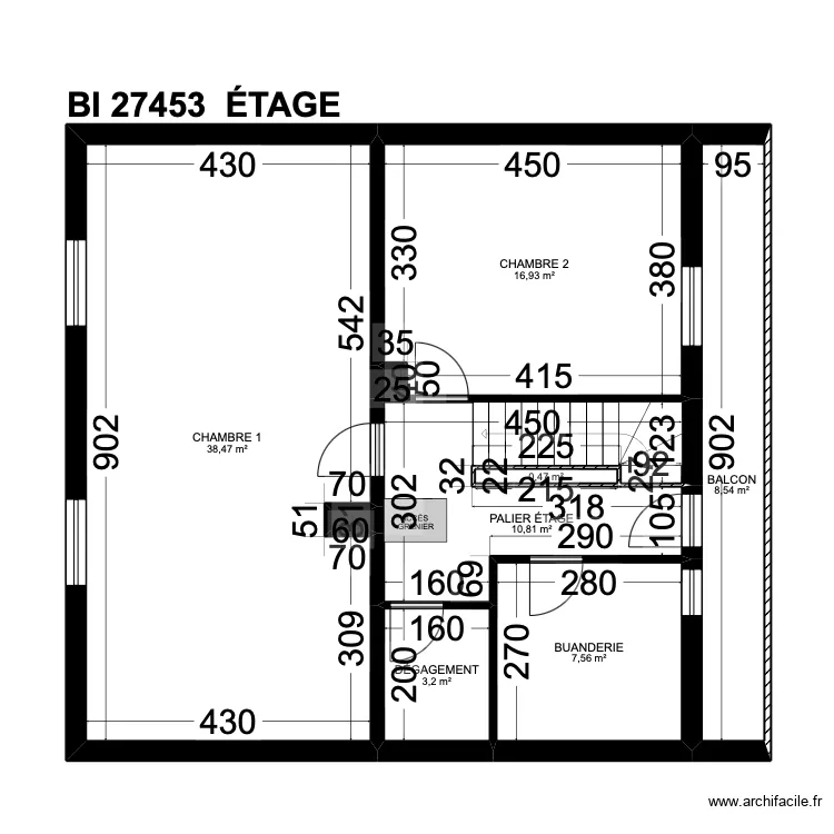BI 27453. Plan de 