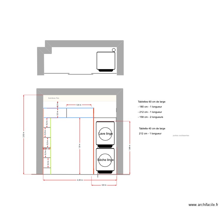 Placard entrée C211. Plan de 0 pièce et 0 m2