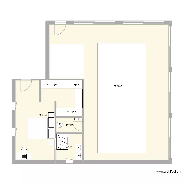 autre maison. Plan de 