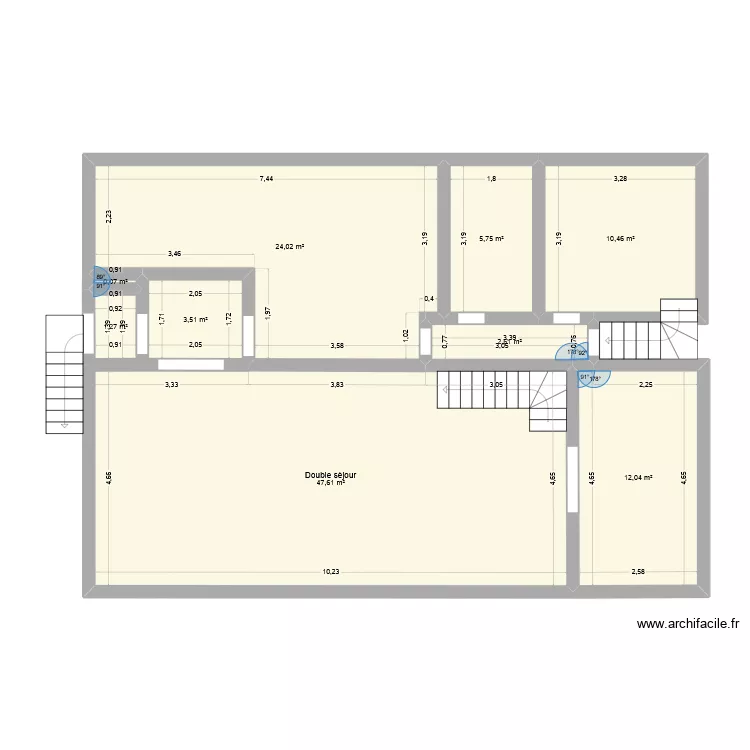 rdc. Plan de 9 et 107 m² rdc. Plan de 9 et 107 m²