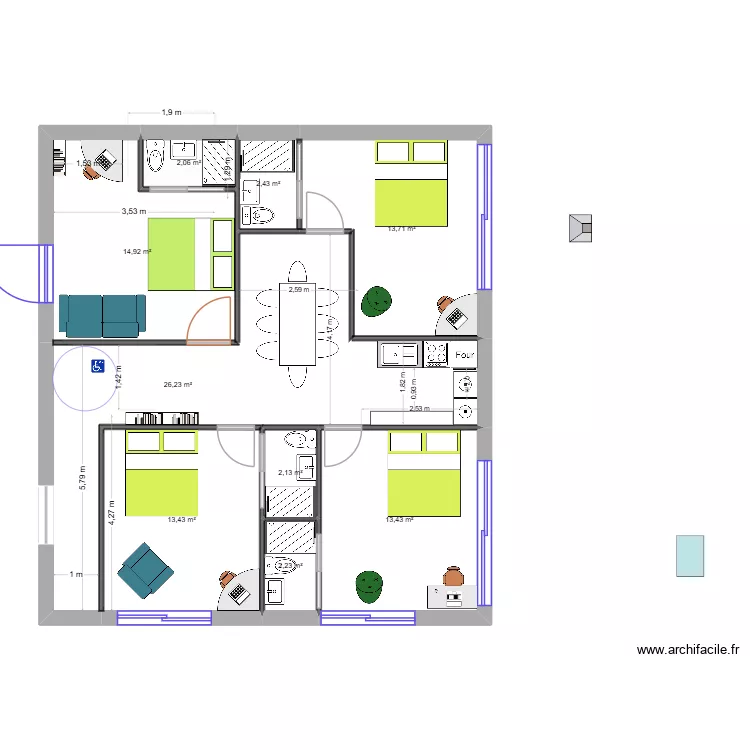 reno integrale v5. Plan de 9 et 91 m² reno integrale v5. Plan de 9 et 91 m²