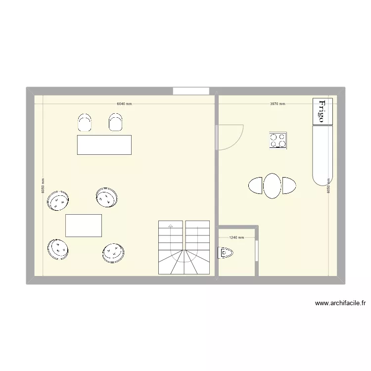 RDC Delaroche. Plan de 