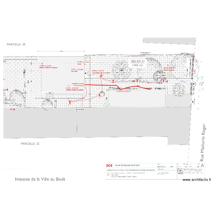 MENARD EXTERIEUR. Plan de 0 pièce et 0 m2