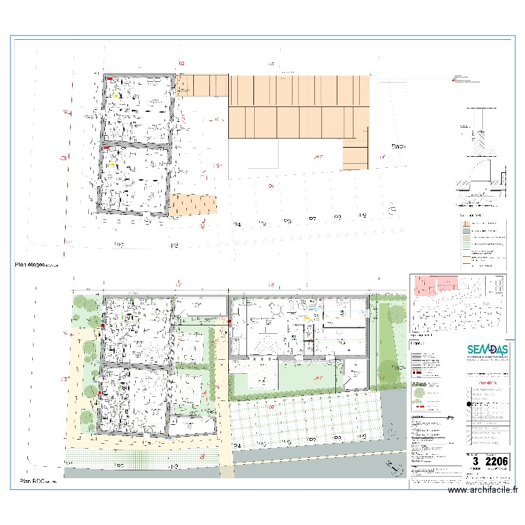 SEMDAS ILOT 1. Plan de 0 pièce et 0 m2