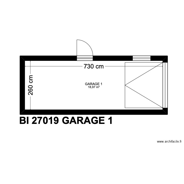BI 27019. Plan de 21 pièces et 280 m2
