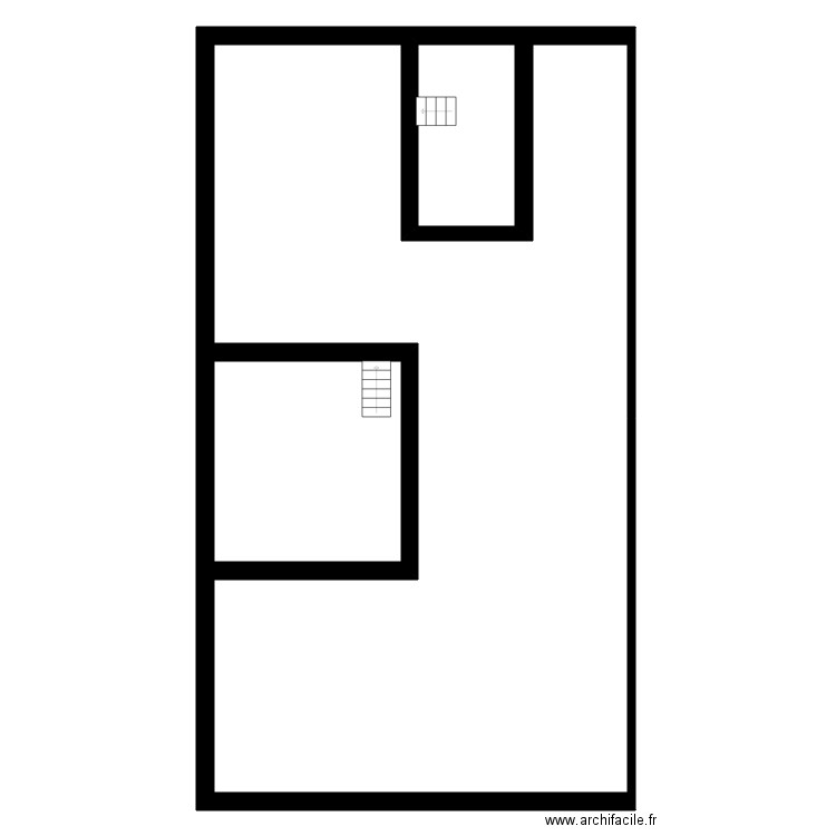 HURAULT. Plan de 18 pièces et 690 m2