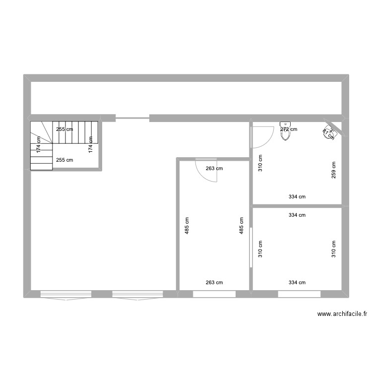 Balthaz'ART 1er. Plan de 6 pièces et 86 m2