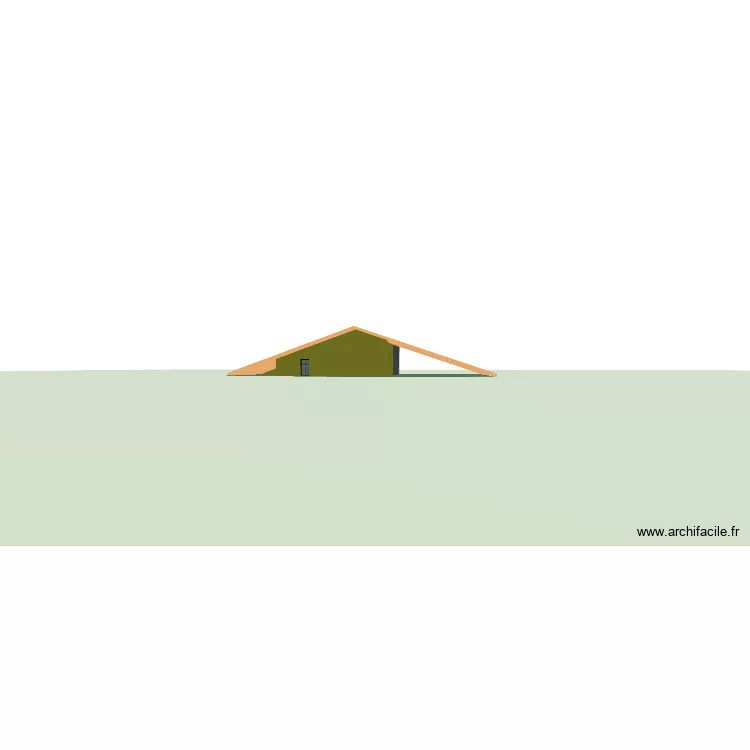 1er étage. Plan de 8 et 74 m² 1er étage. Plan de 8 et 74 m²