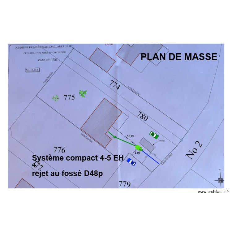 Pampoulie Martin. Plan de 0 pièce et 0 m2