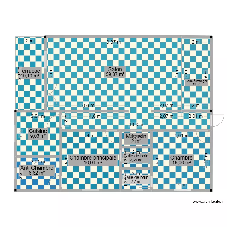 vue en plan. Plan de 0 pièce et 0 m2
