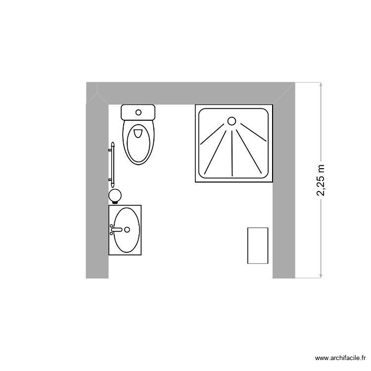 sde chambre nord g&icirc;te. Plan de 0 pièce et 0 m2