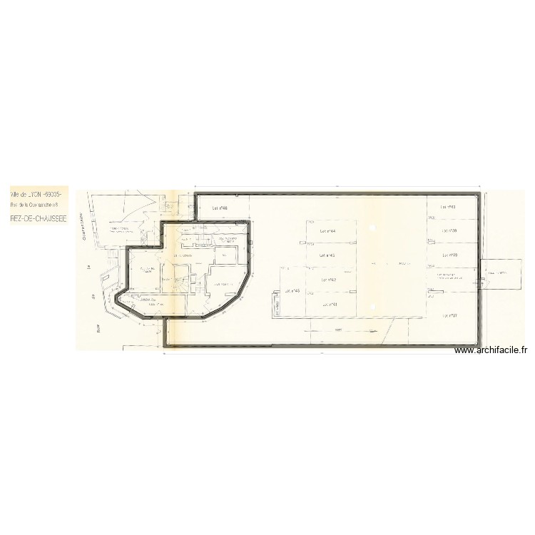 rdc qu. Plan de 0 pièce et 0 m2 rdc qu. Plan de 0 pièce et 0 m2