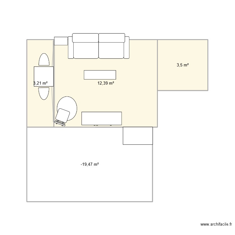 M77. Plan de 0 pièce et 0 m2