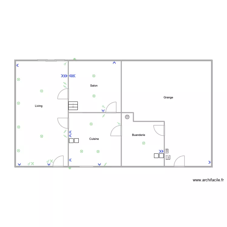 Roeland rez. Plan de 5 et 89 m² Roeland rez. Plan de 5 et 89 m²