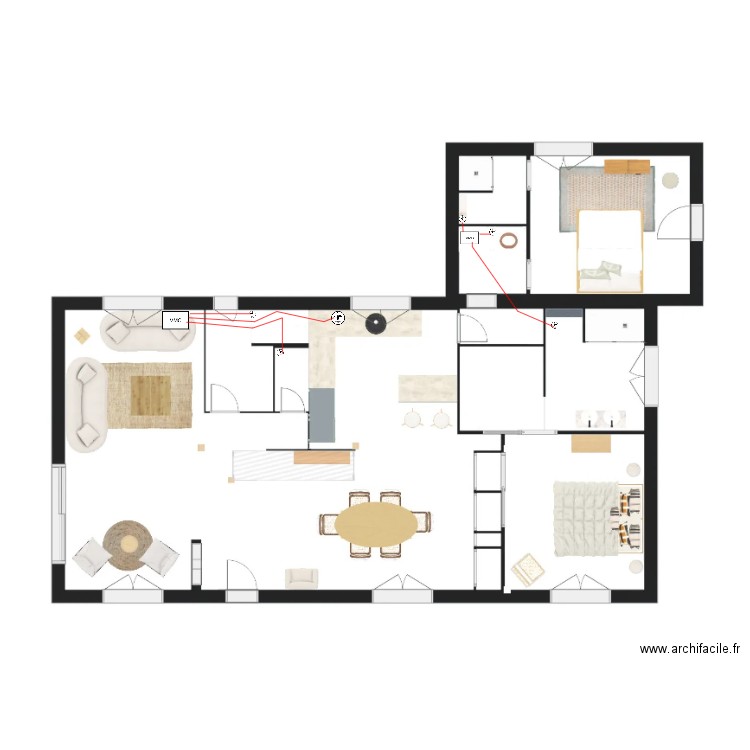 BAZIN ET WI VMC RDCH. Plan de 0 pièce et 0 m2
