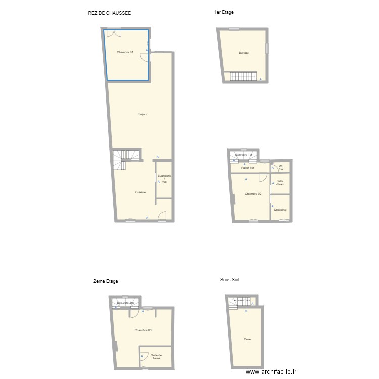 780808469-HOUILLES-SCIALCHIMIE-CROQUIS-P. Plan de 12 pièces et 216 m2