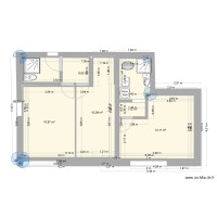 plan pointe 2 CHANBRES ETAGE ESSAI CARO