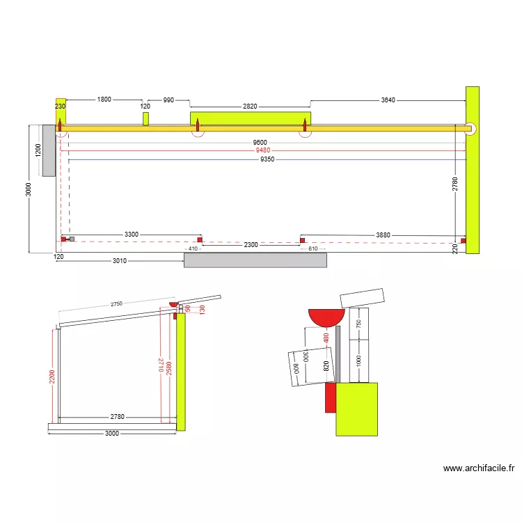 Terrasse 2025. Plan de 