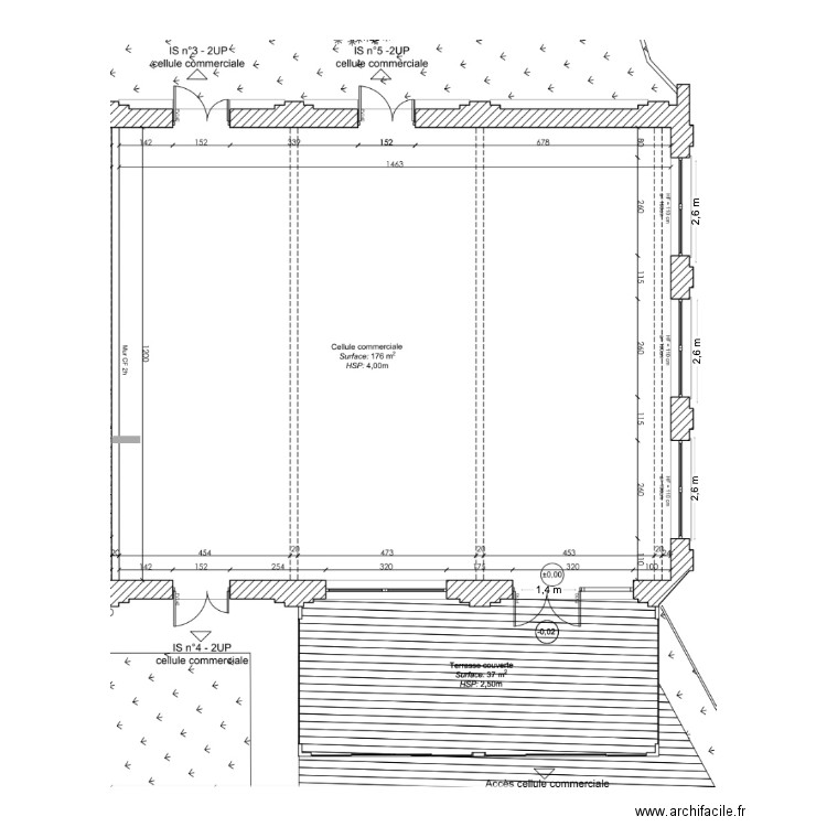 Plan futur DARONS. Plan de 0 pièce et 0 m2