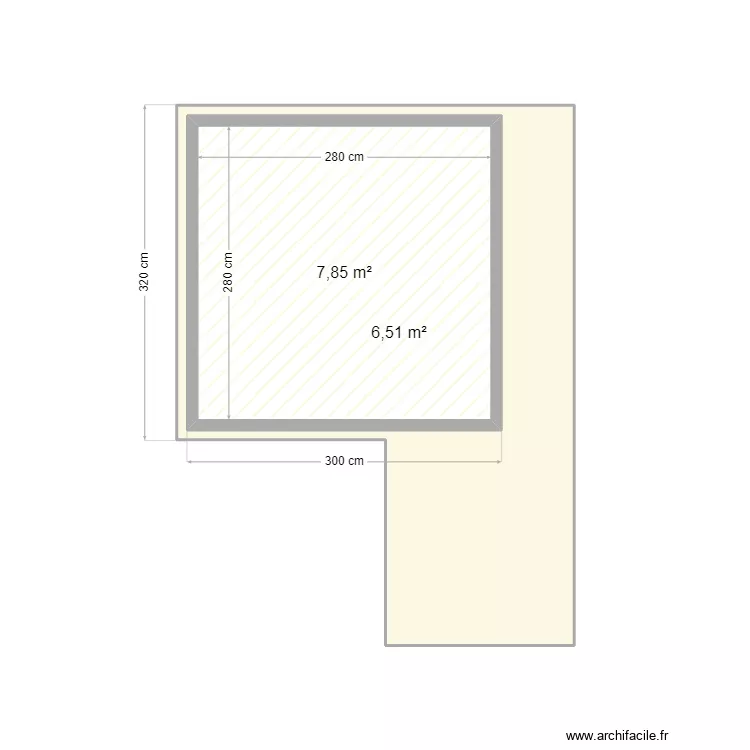 TERRASSE guib2. Plan de 