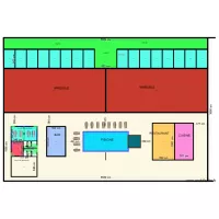 PLAN DE MASSE DE L\'AMENAGEMENT DU TERRAIN
