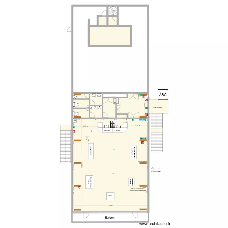 Mus&eacute;e 1. Plan de 