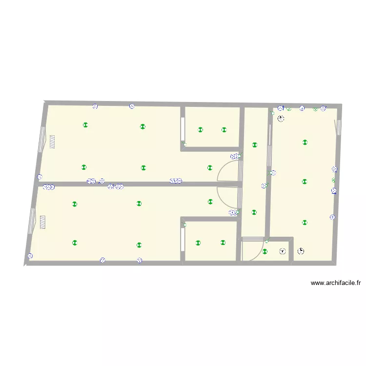 EXT. BERLAUX. Plan de 3 et 62 m² EXT. BERLAUX. Plan de 3 et 62 m²