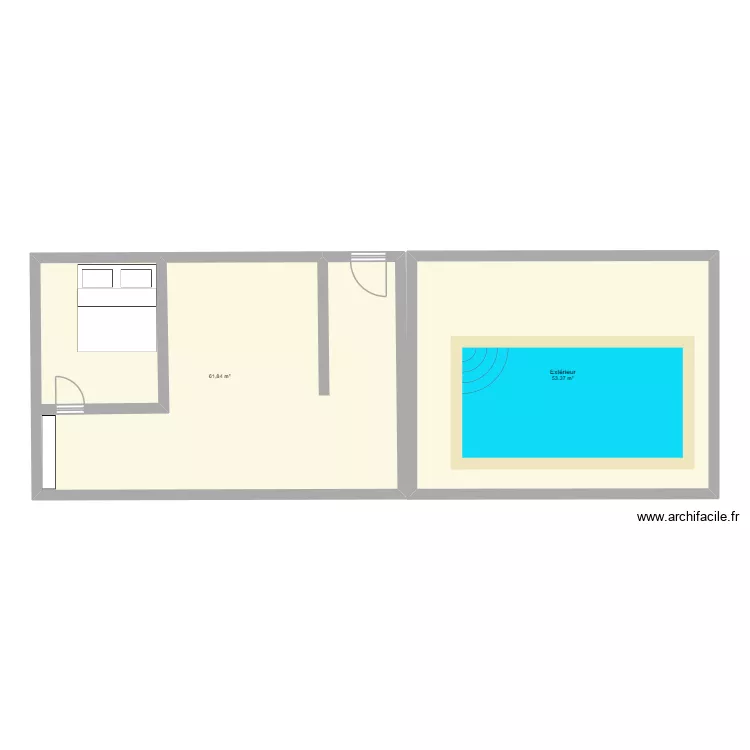 clem. Plan de 2 et 115 m² clem. Plan de 2 et 115 m²