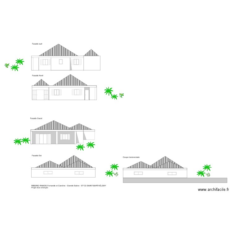 PLAN DES COUPES. Plan de 0 pièce et 0 m2