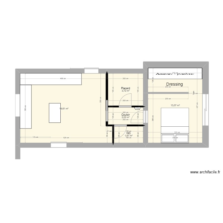 leroux cuisine. Plan de 0 pièce et 0 m2