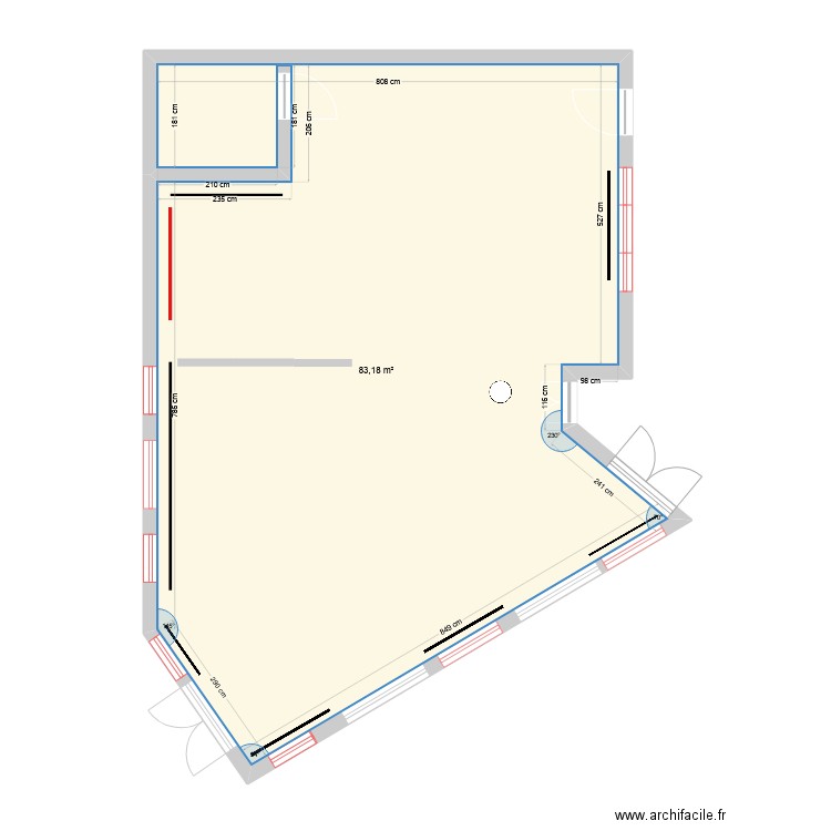 Salle - PO - Expo textuelle. Plan de 0 pièce et 0 m2