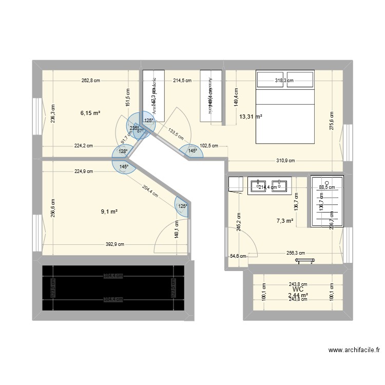 rdc 3. Plan de 0 pièce et 0 m2