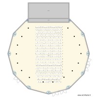 Grande salle avec chaises X 330