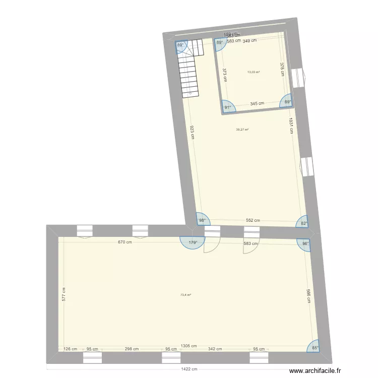 Maison Pauline sept 2024. Plan de 