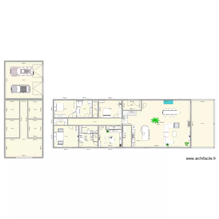 Villa Tarzan 30. Plan de 