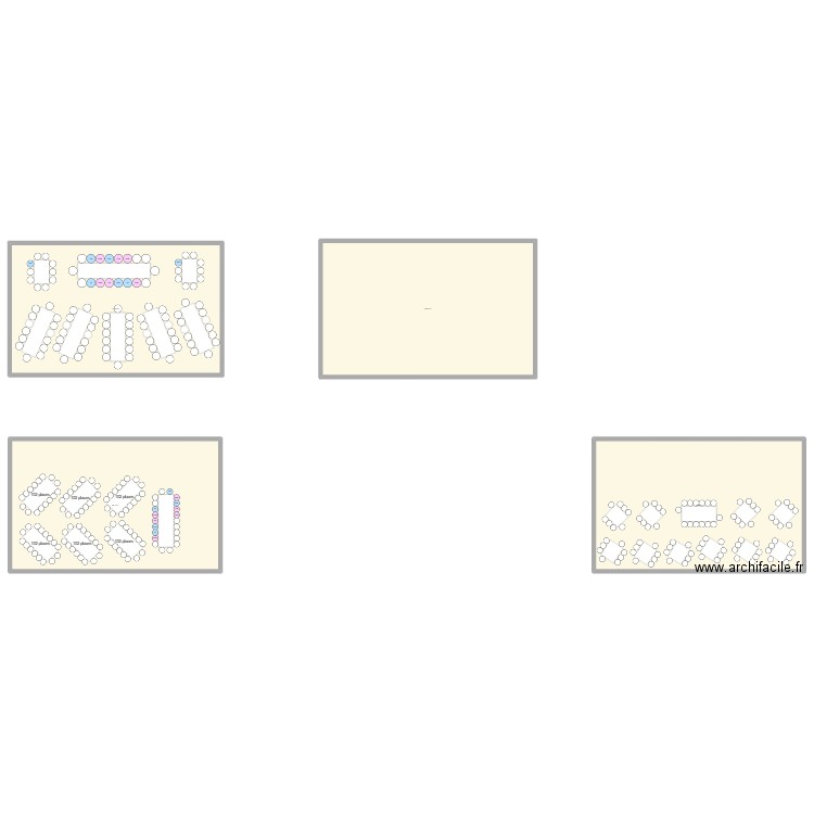 Mariage. Plan de 4 pièces et 1156 m2