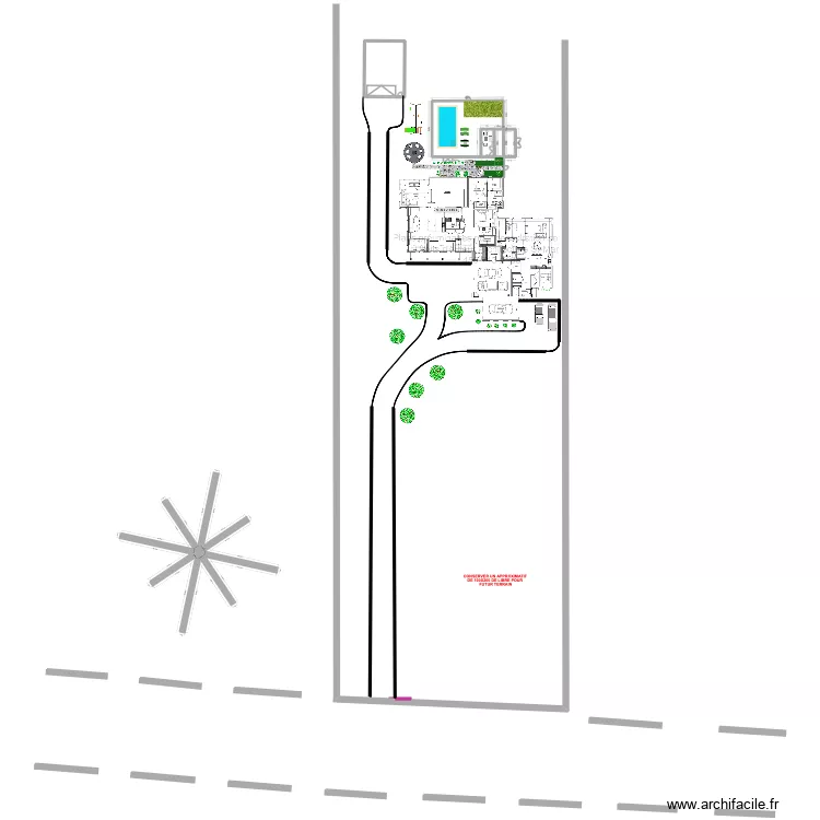 VERSION ROSE 7888888121. Plan de 2  et 24 m²