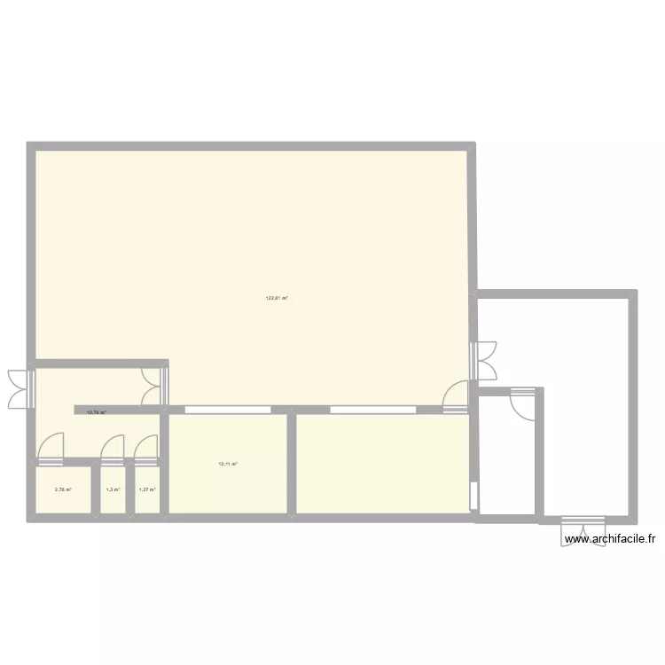chicha boubaz 2. Plan de 6  et 151 m²