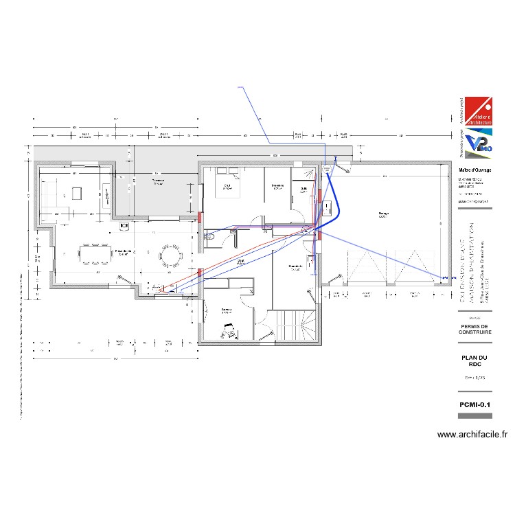 renou PL RDC. Plan de 0 pièce et 0 m2