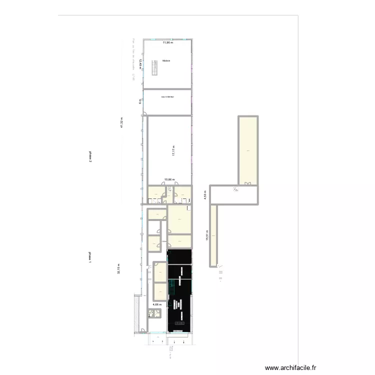 plan RDC. Plan de 13 et 268 m² plan RDC. Plan de 13 et 268 m²