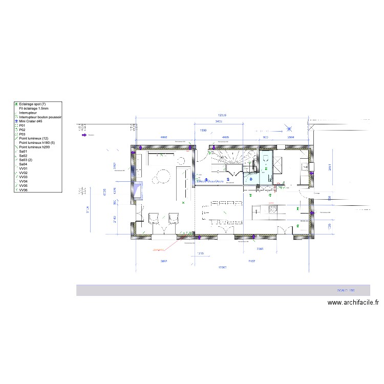 ECL PIGOU RDC. Plan de 0 pièce et 0 m2