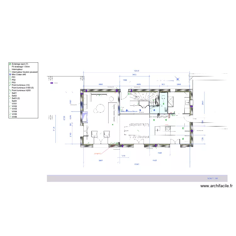 ECL PIGOU RDC. Plan de 