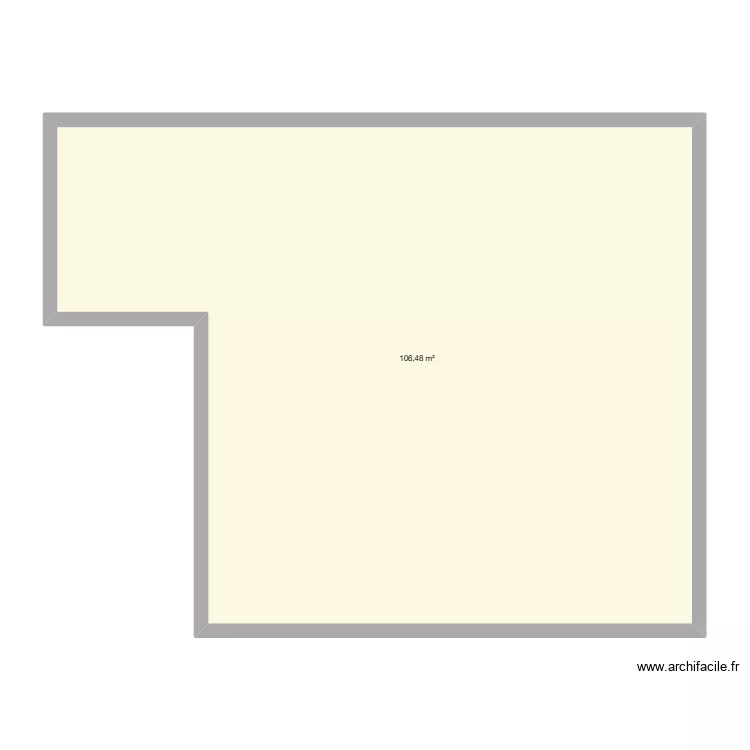 numero 2. Plan de 1 Pièce et 106 m² numero 2. Plan de 1 Pièce et 106 m²